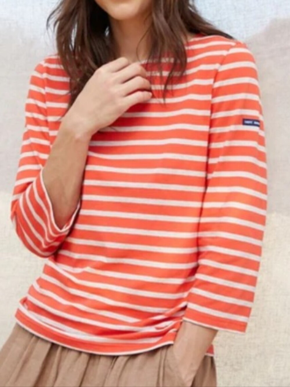 SAINT JAMES galathee breton stripe top S